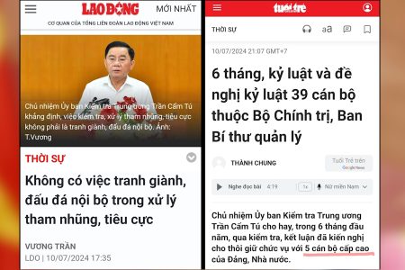 „Thế lực thù địch, phản động đã xuyên tạc, bôi nhọ” công cuộc chống tham nhũng